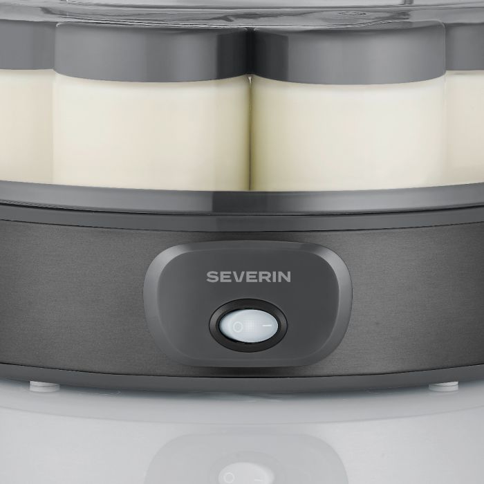 Aparat za jogurt SEVERIN JG 3510 (18 W, tamni inox, crna boja)-2