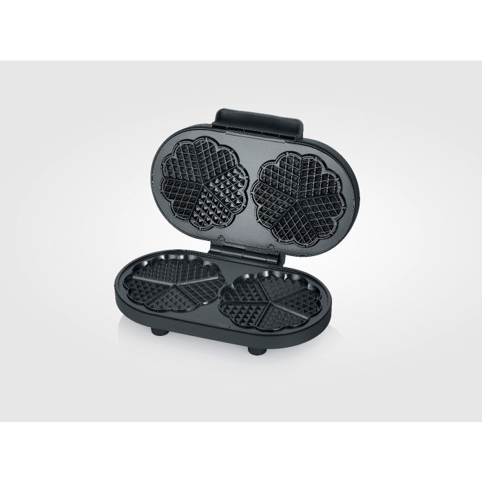 Aparat za vafle SEVERIN WA 2118 Duo Black Line (1200 W, dvije vafle odjednom, crna boja)-1