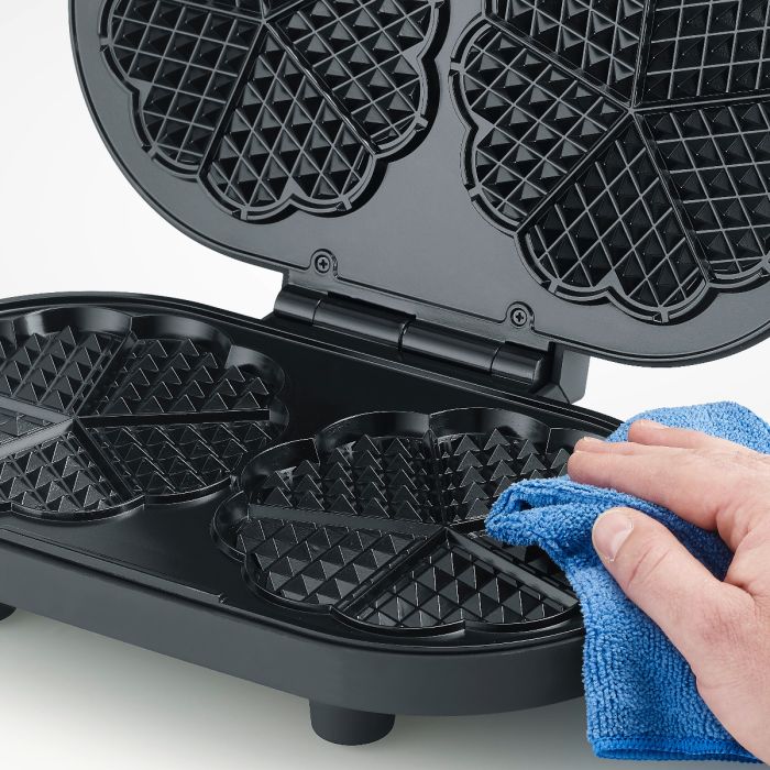 Aparat za vafle SEVERIN WA 2118 Duo Black Line (1200 W, dvije vafle odjednom, crna boja)-3