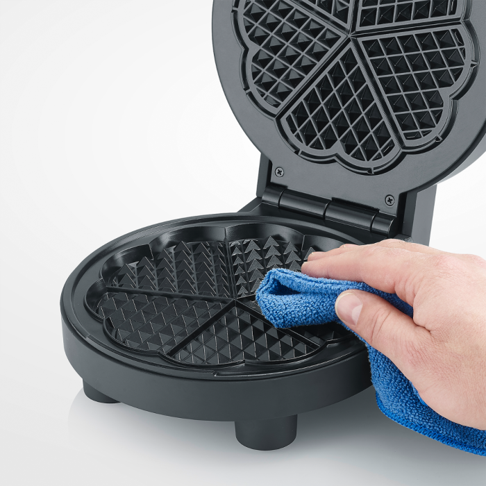 SEVERIN Black Line WA 2116 Waffle Maker, 1000 W-5