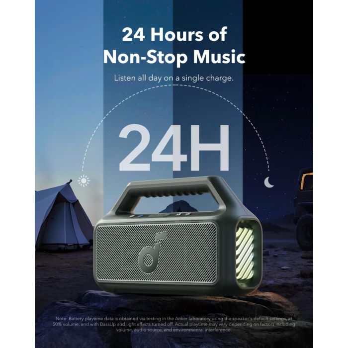 Anker Soundcore BOOM 2 BT6.0 Portable Bluetooth Speaker, Green-1
