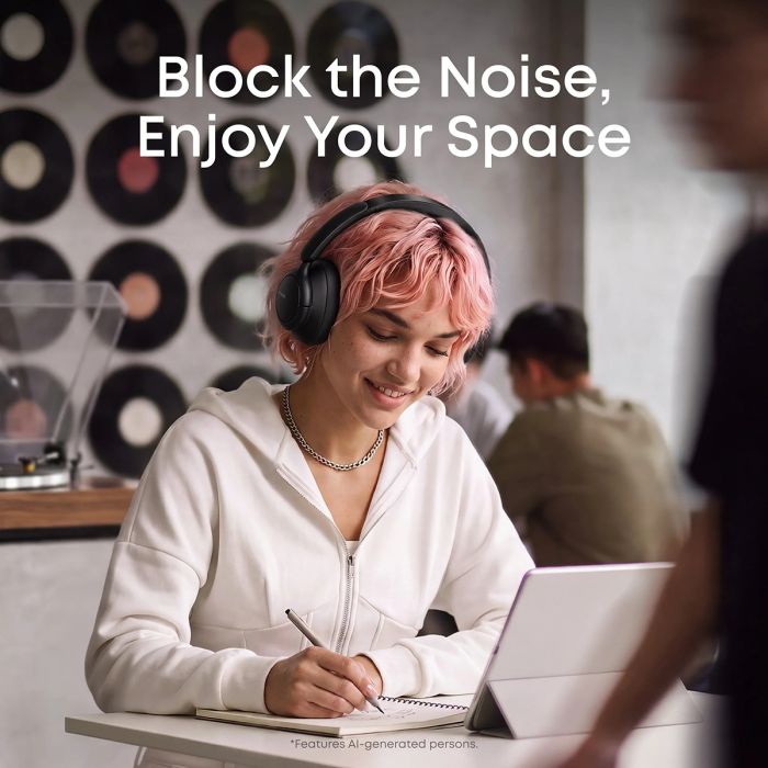 Anker Soundcore Q31i Bluetooth Headphones, Black-2