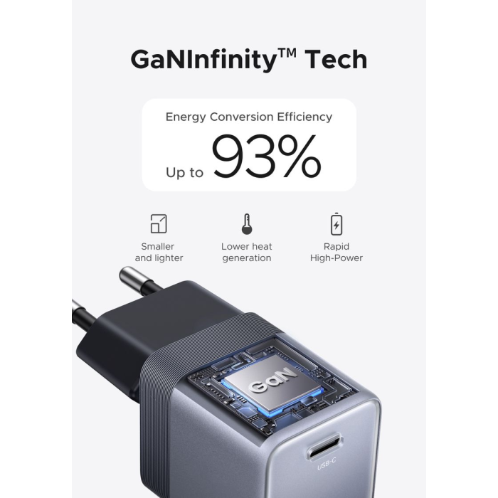 Ugreen Nexode 45W USB C Polnilnik GaN PD 3.0-11