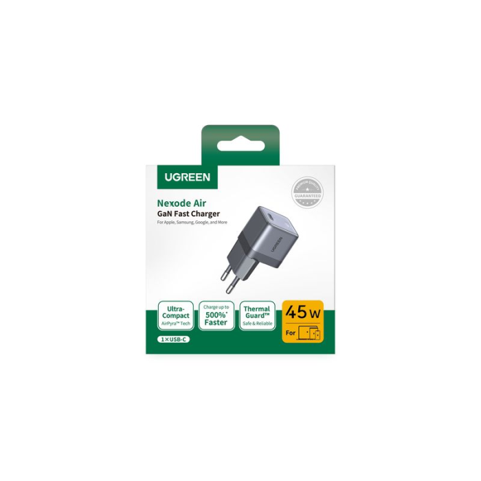 Ugreen Nexode 45W USB C Polnilnik GaN PD 3.0-9