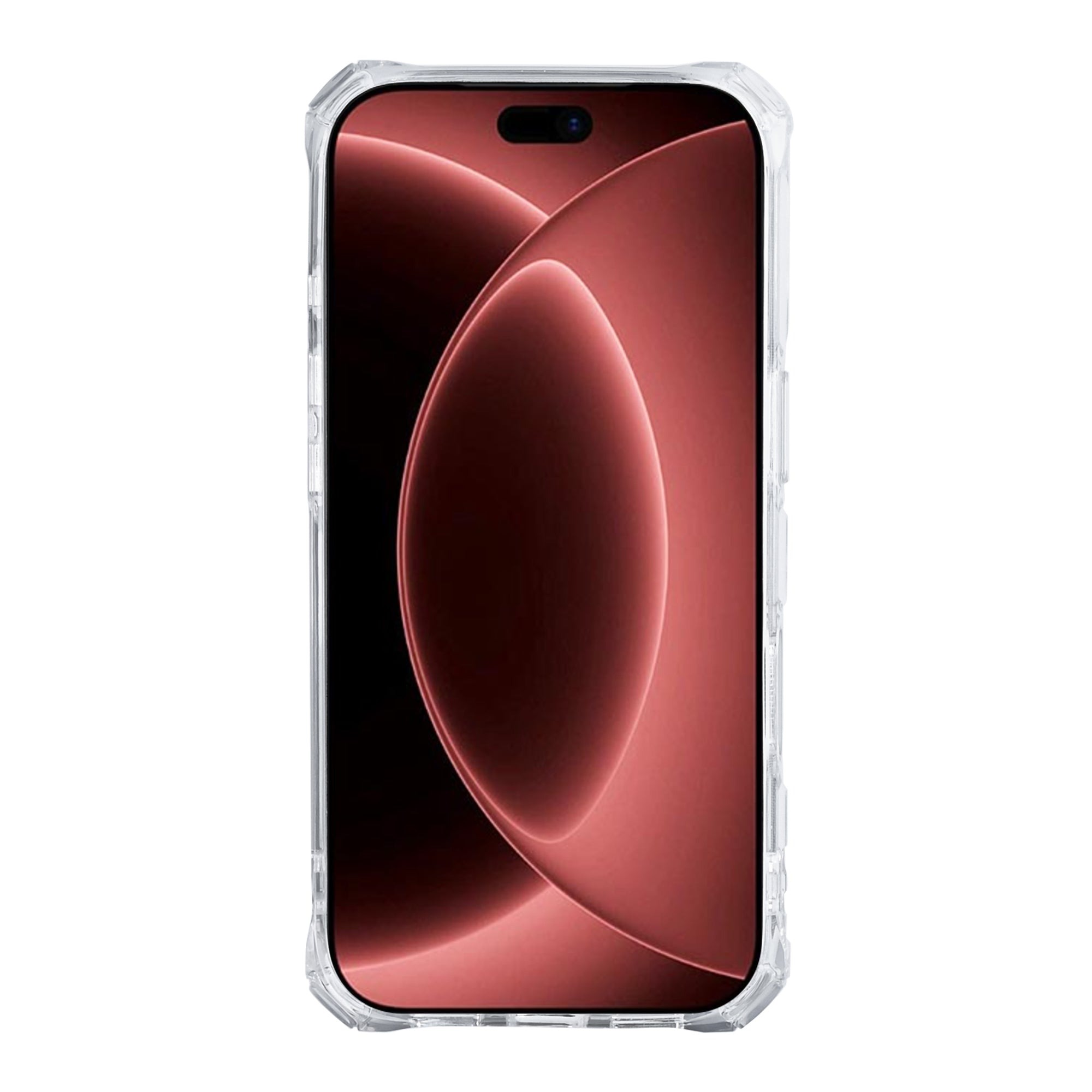 Rixus Armor-X Anti Shock Case With MagSafe Compatible For Apple iPhone 17 Pro Max, 18 Pro Max Transparent