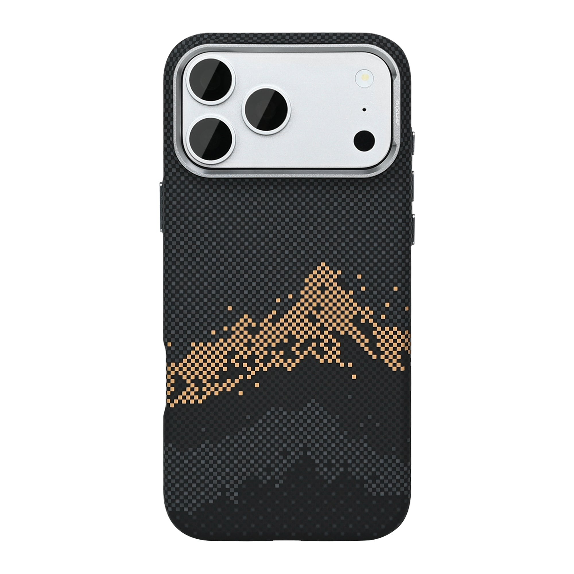 Rixus Alpine Ultra-Slim Case With MagSafe Compatible RXD082 For Apple iPhone 17 Pro, 18 Pro Mountain Black-0