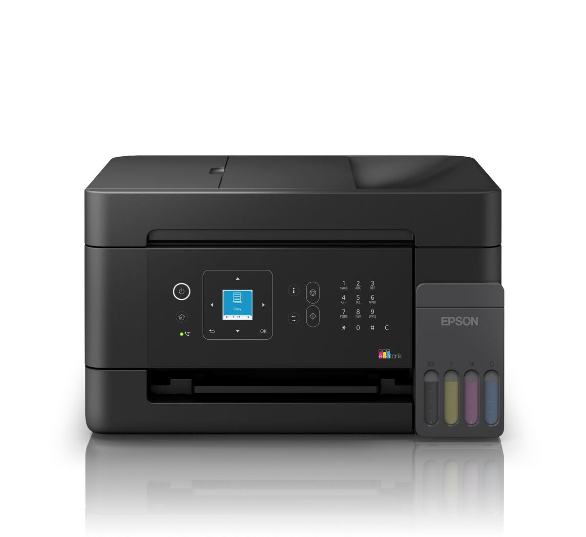 Multifunkcijski printer EPSON EcoTank L5390 (tintni, u boji, ispis/kopiranje/skeniranje/fax, A4, 11 ppm, ADF, Wi-Fi, Ethernet)-0