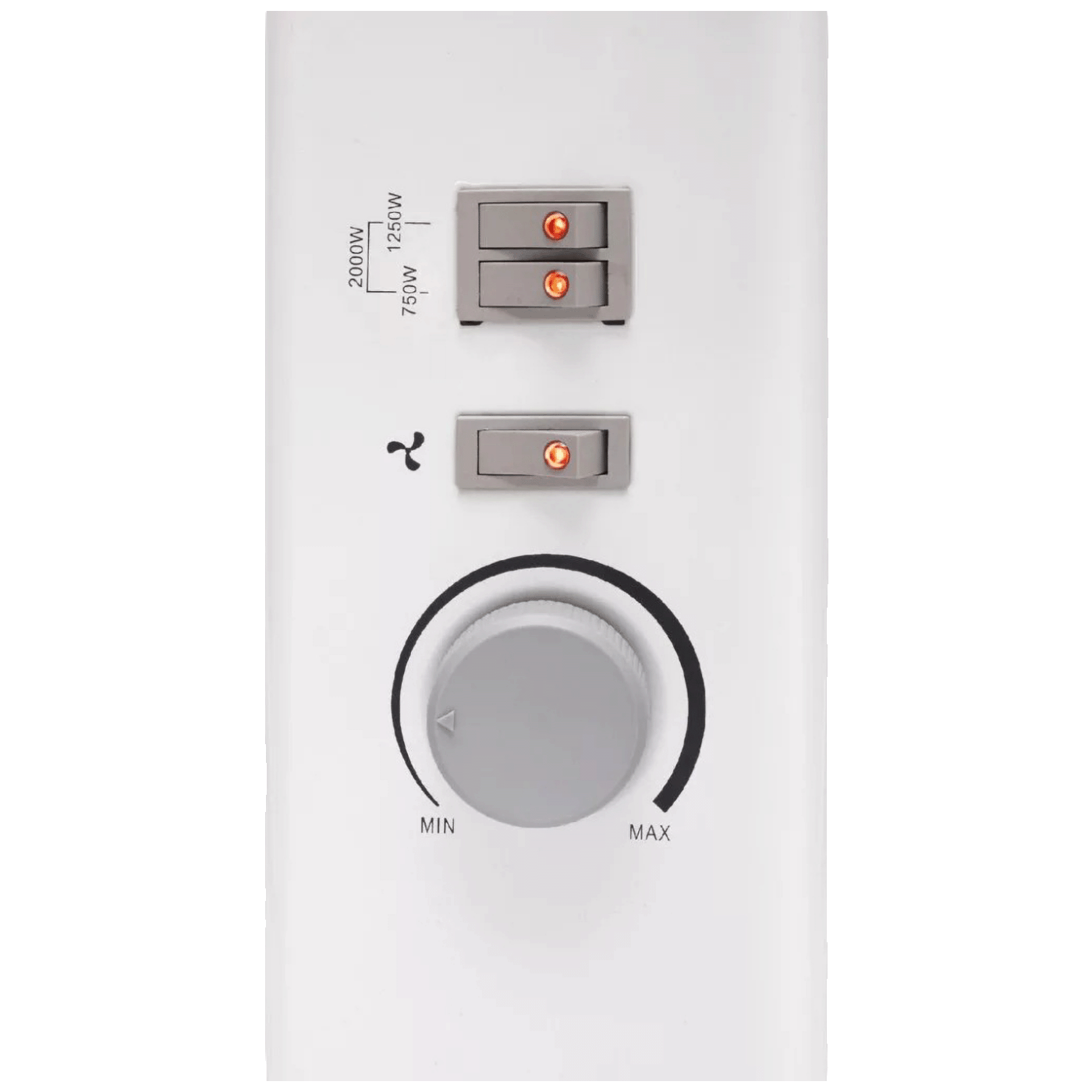 home Konvektor,električna panel grijalica sa ventilatorom, 2000W - FK343 TURBO-3
