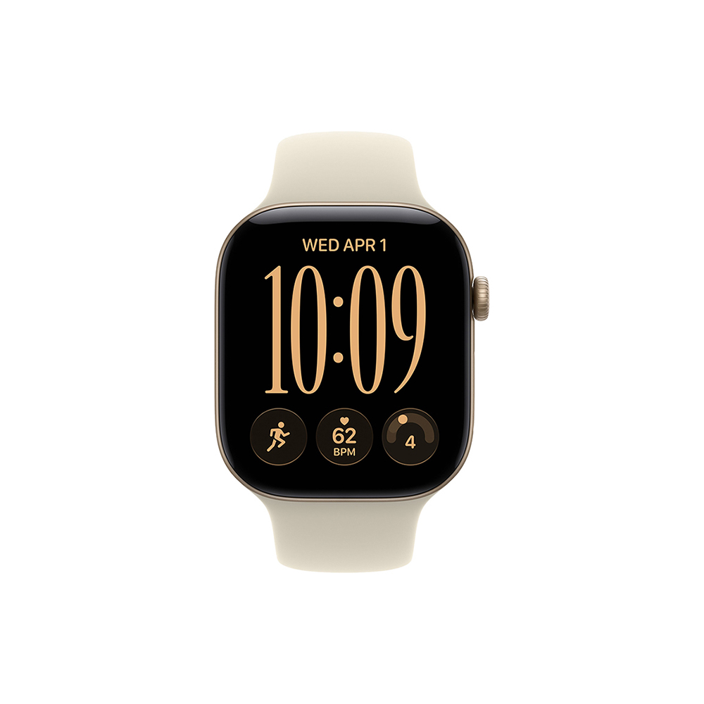 Pametni sat APPLE Watch S12 GPS 42mm Light Gold Alu Case / Sand Sport Band, M/L-1