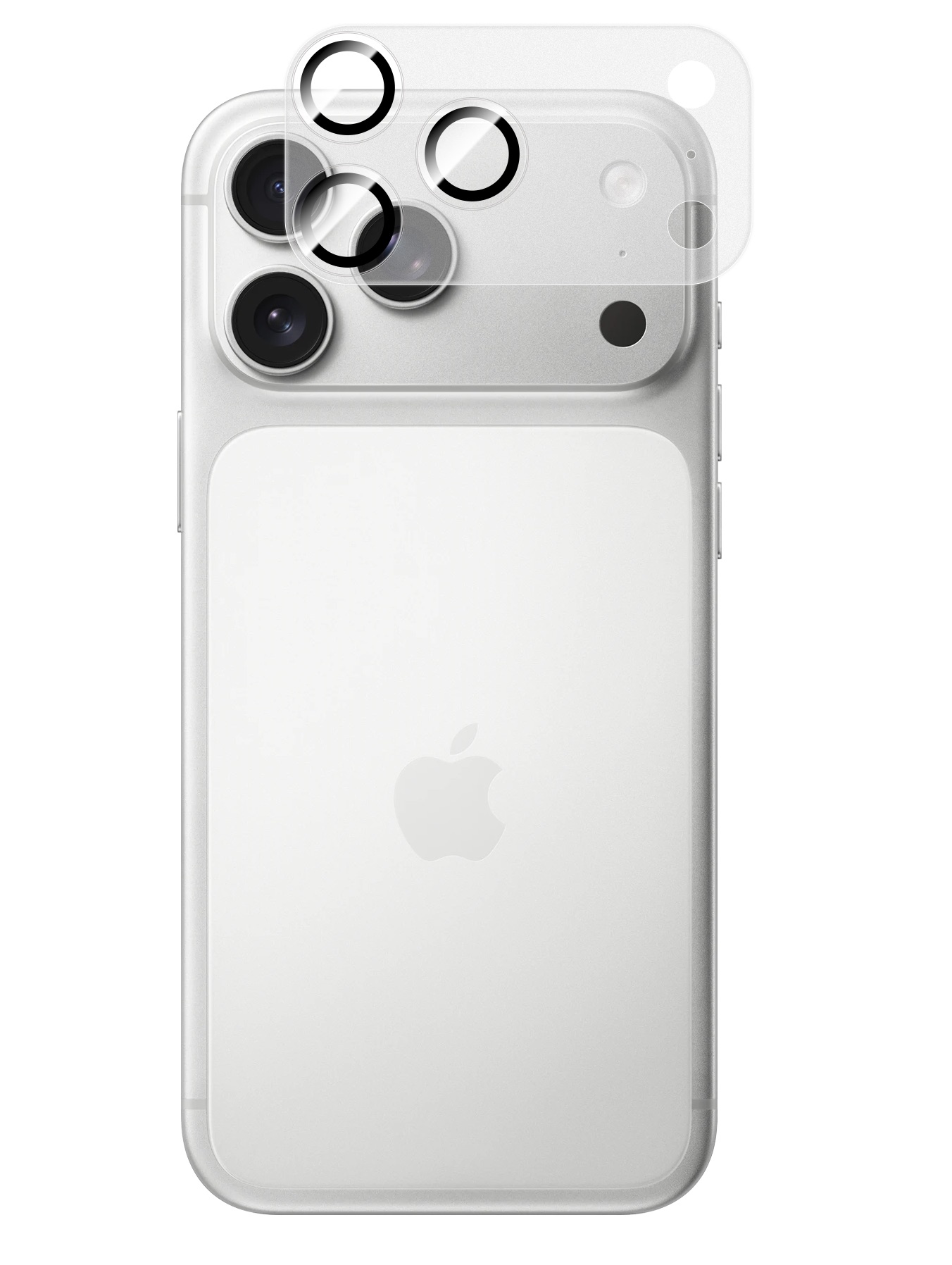 Dviced Tempered glass camera protector for iPhone 18 Pro with applicator-0