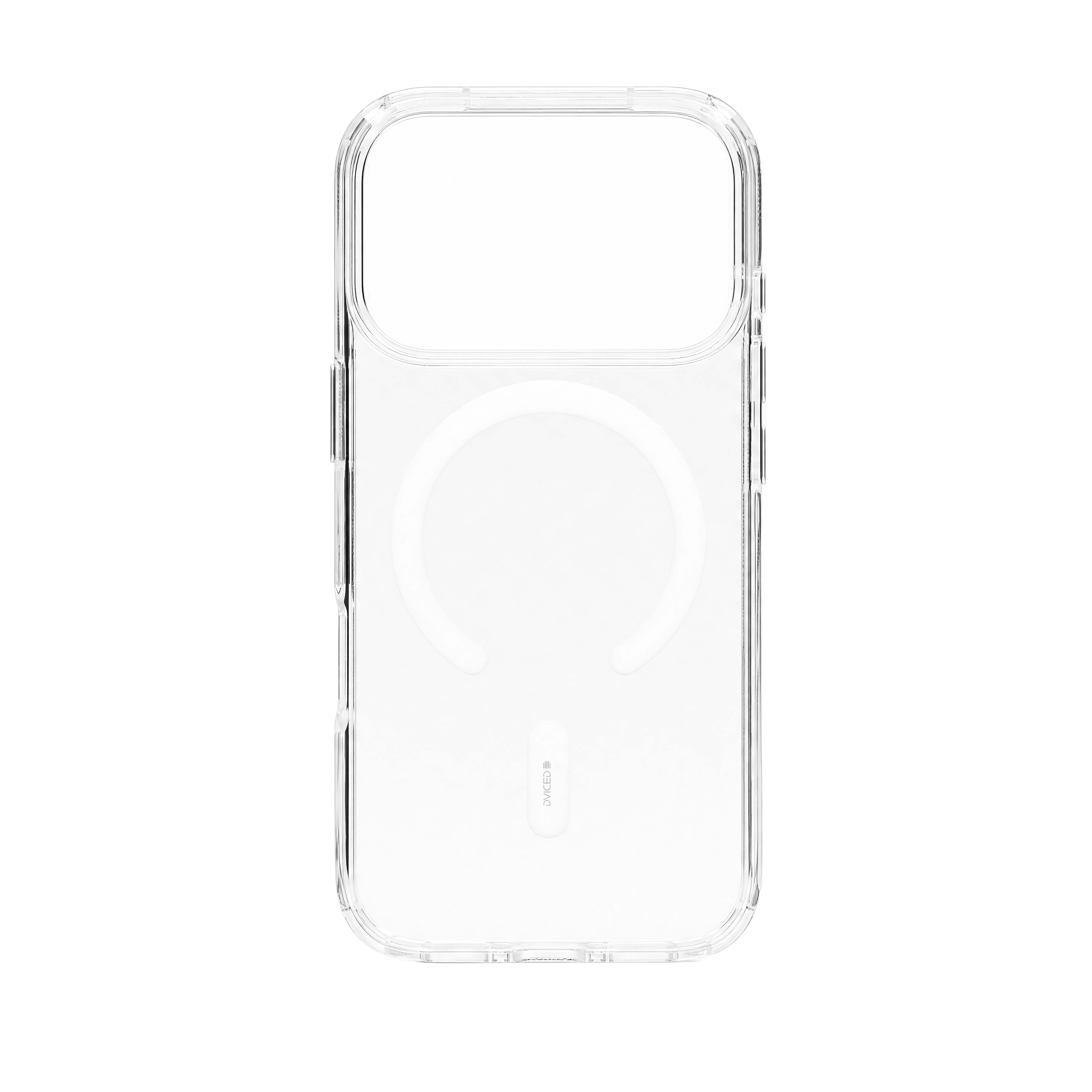 Dviced Magsafe iPhone 18 Pro clear case - White-0