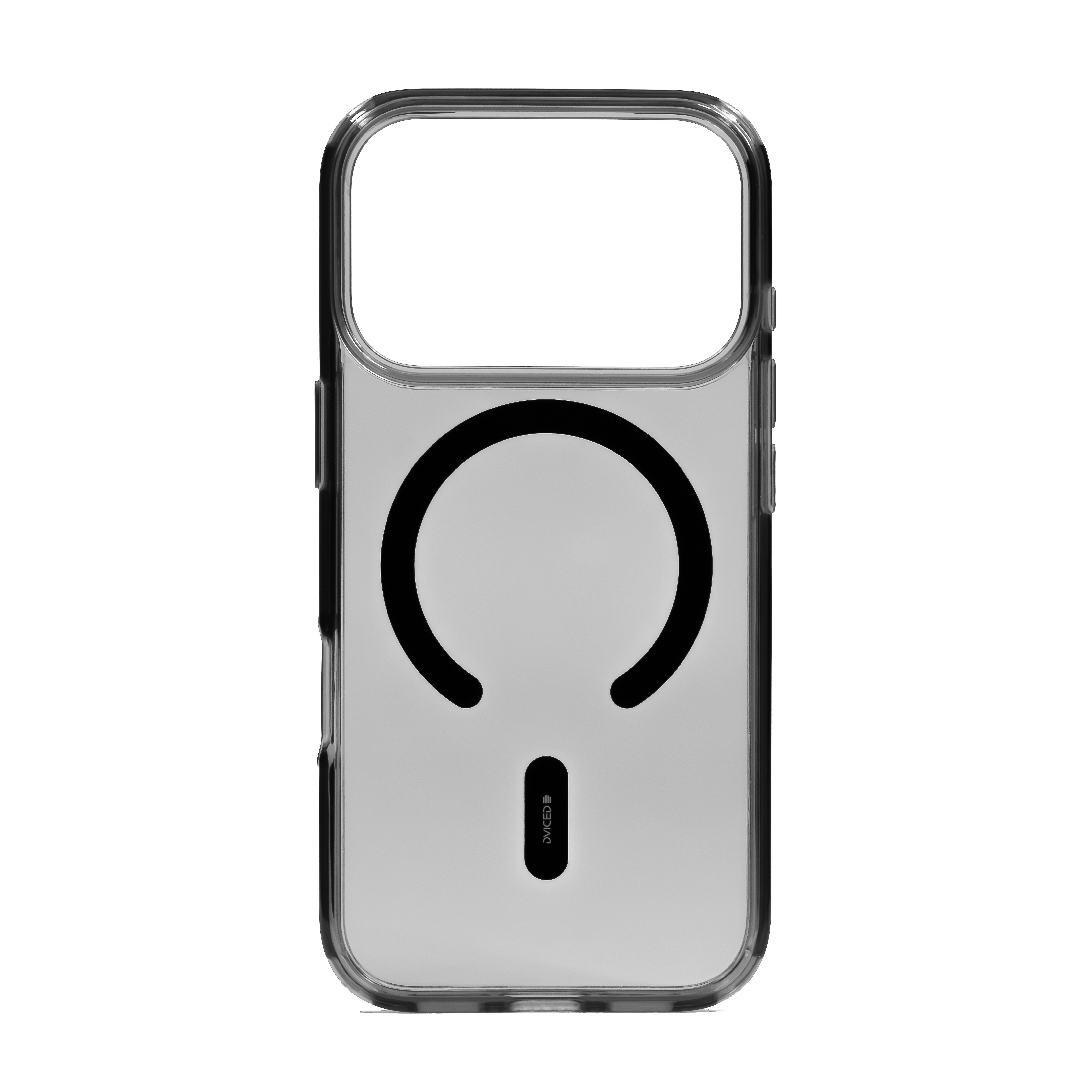Dviced Magsafe iPhone 18 Pro smoke case - Black-0
