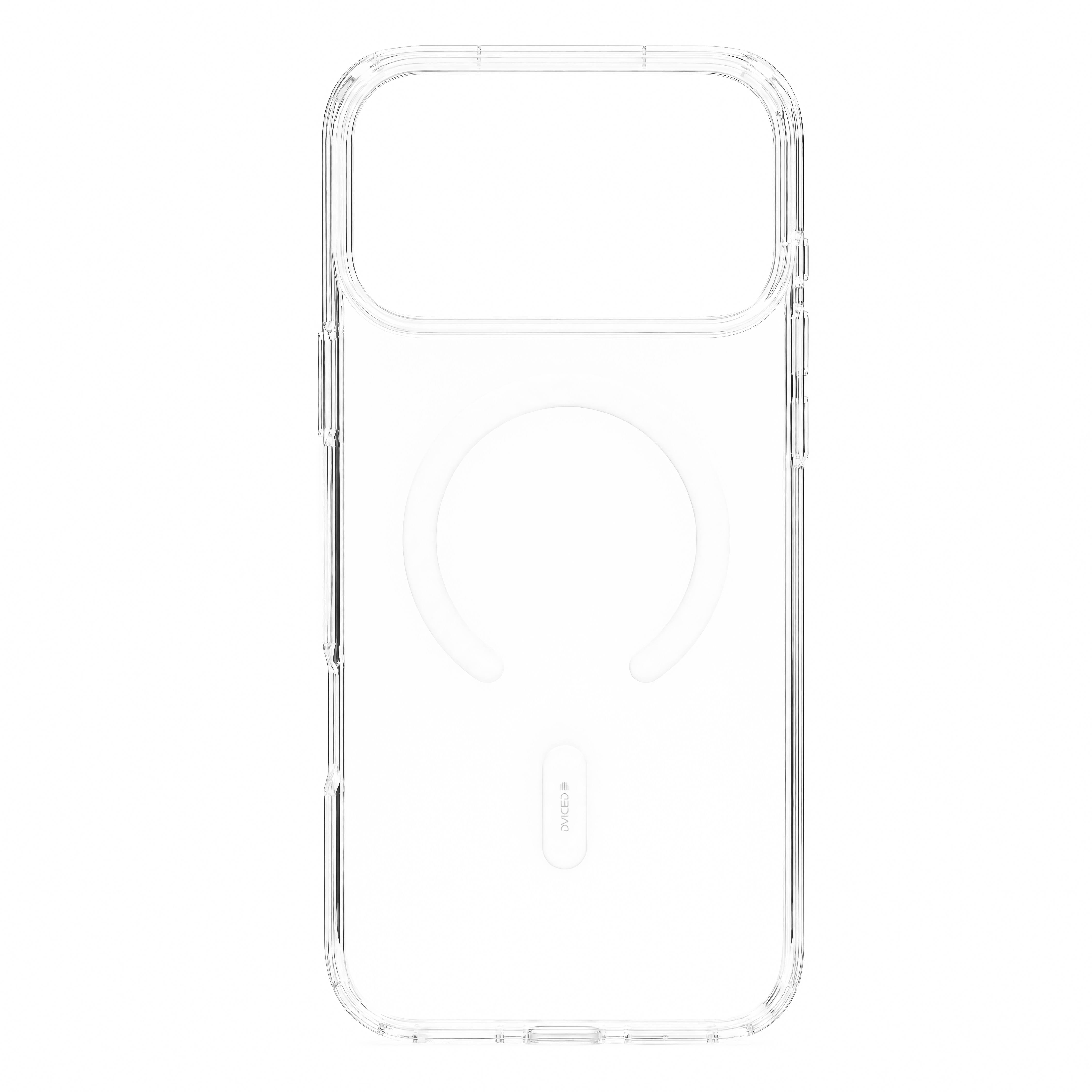 Dviced Magsafe iPhone 18 Pro Max clear case - White-0