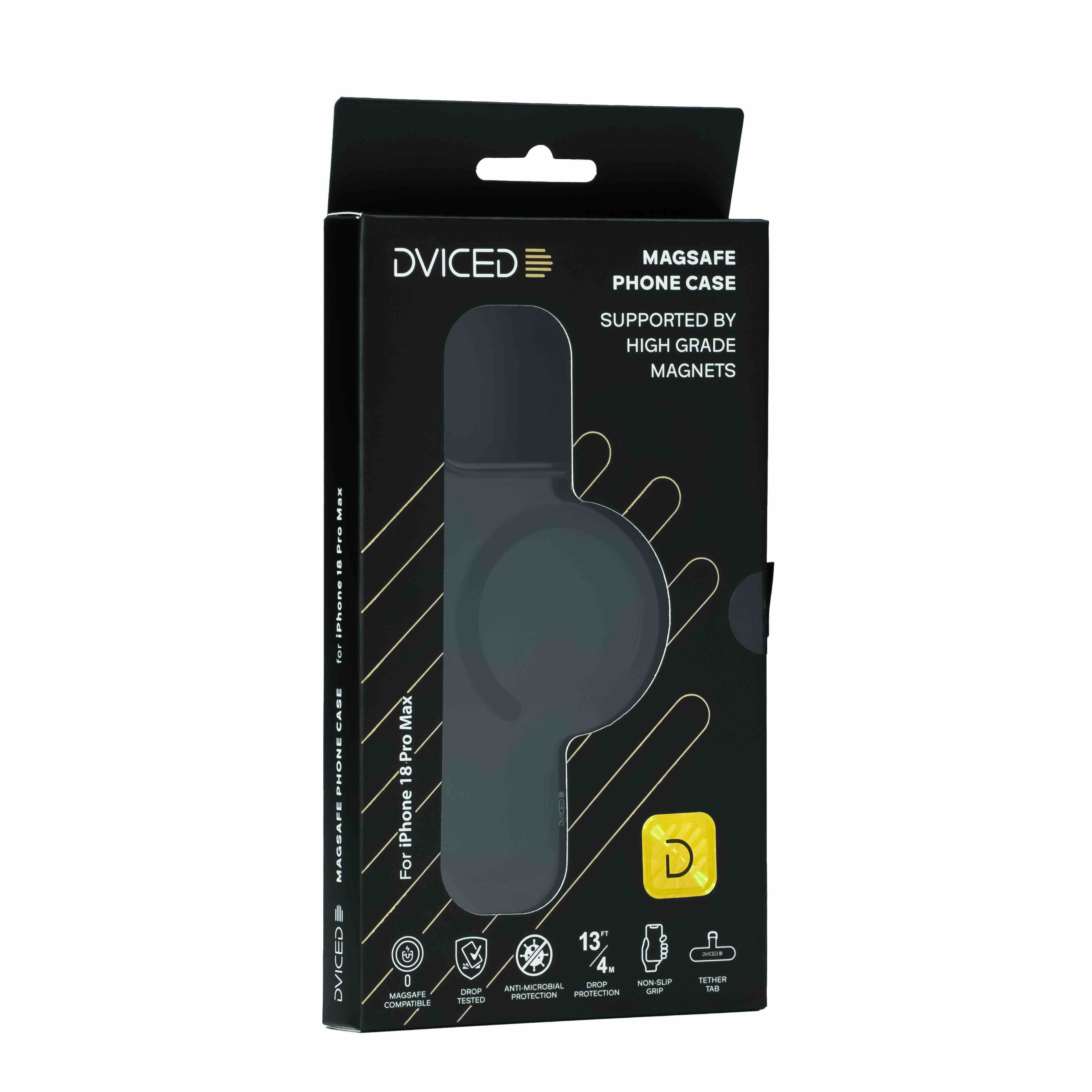 Dviced Magsafe iPhone 18 Pro Max smoke case - Black-2