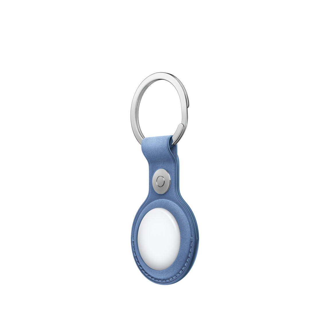 Apple AirTag FineWoven Key Ring – Wildflower Blue-1