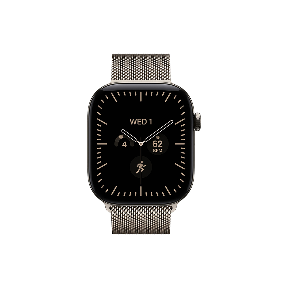 Pametni sat APPLE Watch Series 12 GPS + Cellular 42mm Natural Titanium Case / Natural Milanese Loop-2