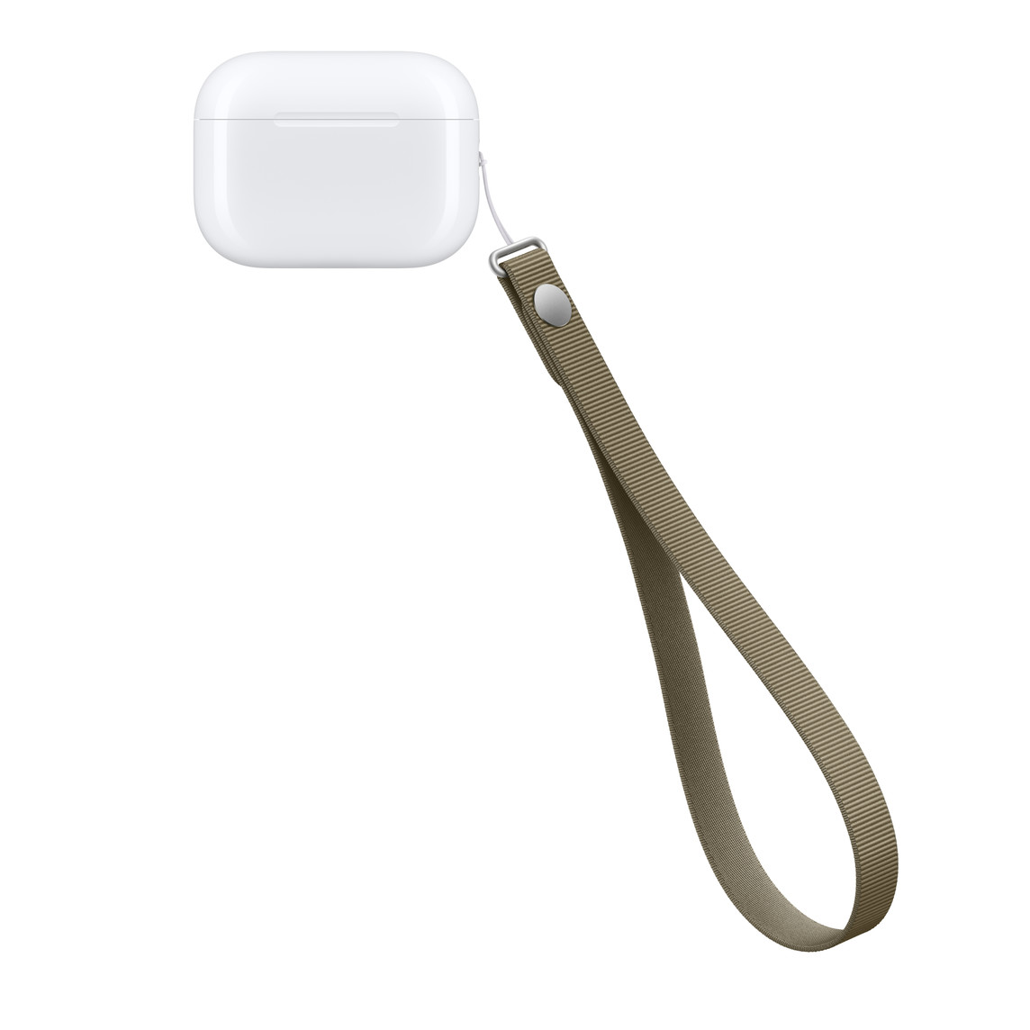 Remen za zapešće APPLE Wrist Strap (reciklirani PET, duljina 391 mm, maslinasto zelena boja) - MKF94ZM/A-3
