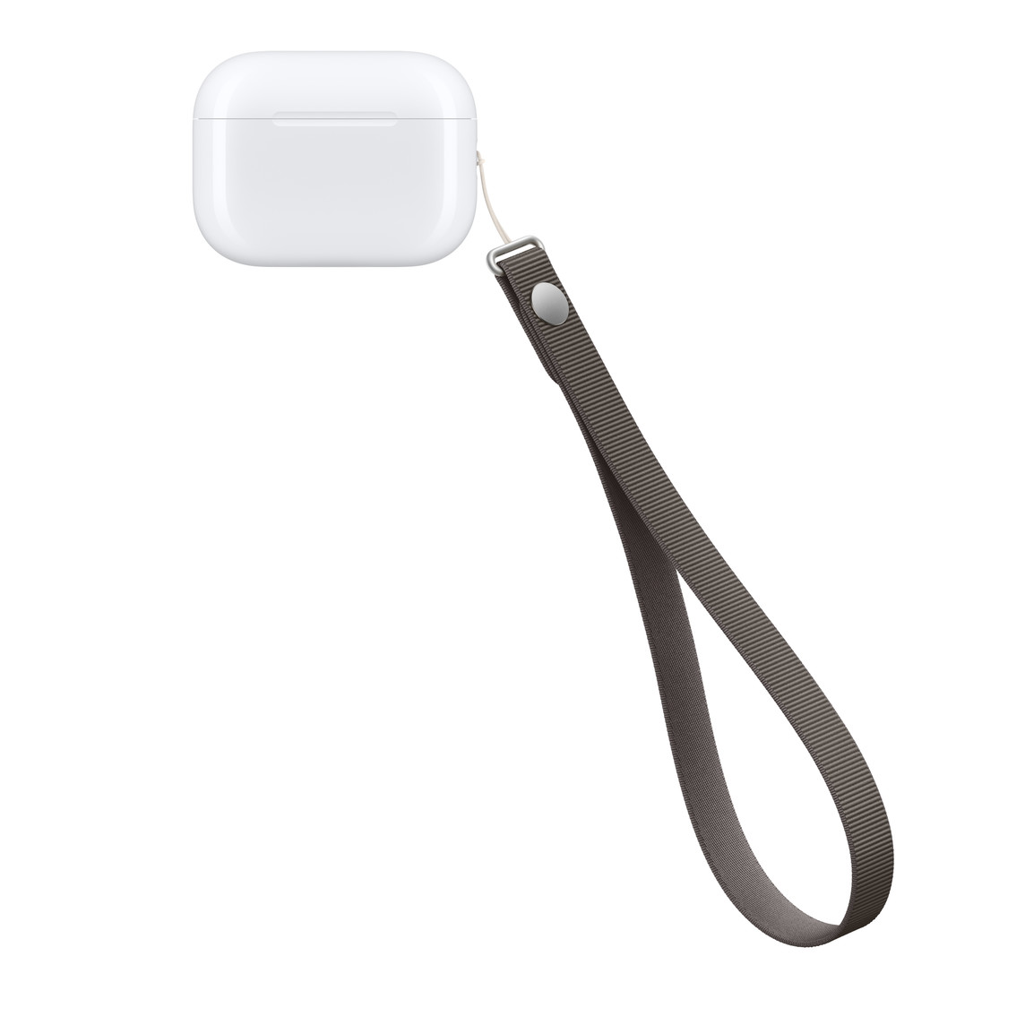 Remen za zapešće APPLE Wrist Strap (reciklirani PET, duljina 391 mm, taupe boja) - MKFC4ZM/A-1