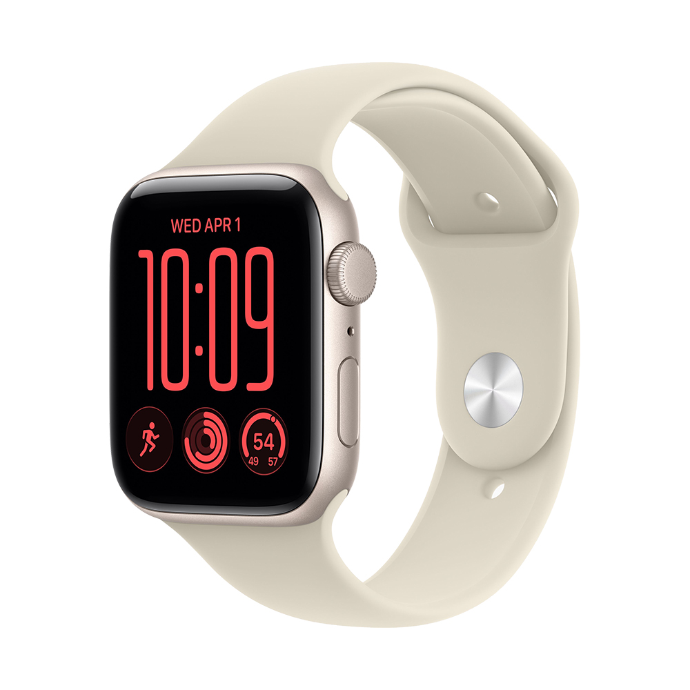 Pametni sat APPLE Watch SE3 GPS 44mm Starlight Alu Case / Sand Sport Band, S/M