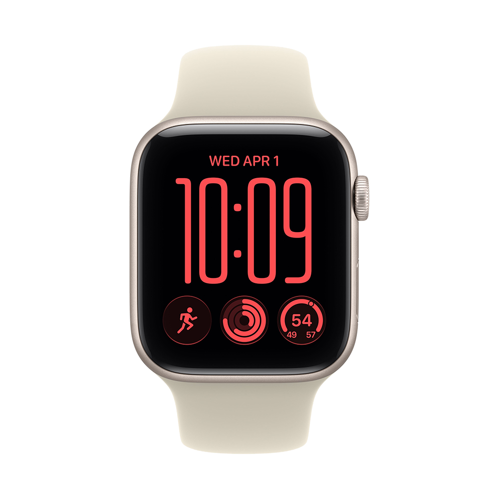 Pametni sat APPLE Watch SE3 GPS 44mm Starlight Alu Case / Sand Sport Band, S/M-1