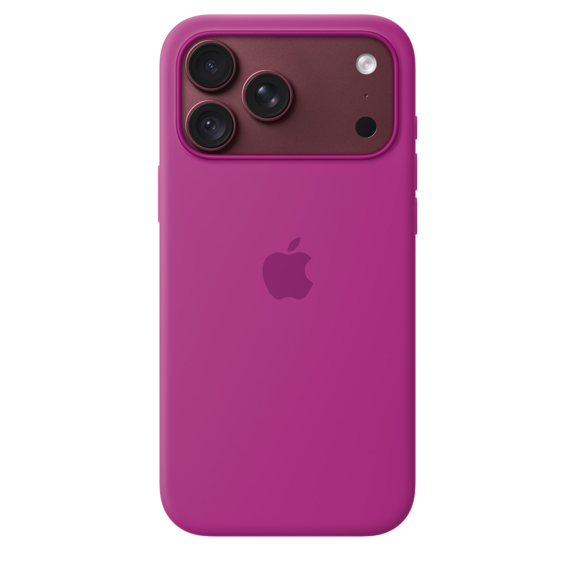 Apple iPhone 18 Pro Max Silicone Case with MagSafe - Magenta-0
