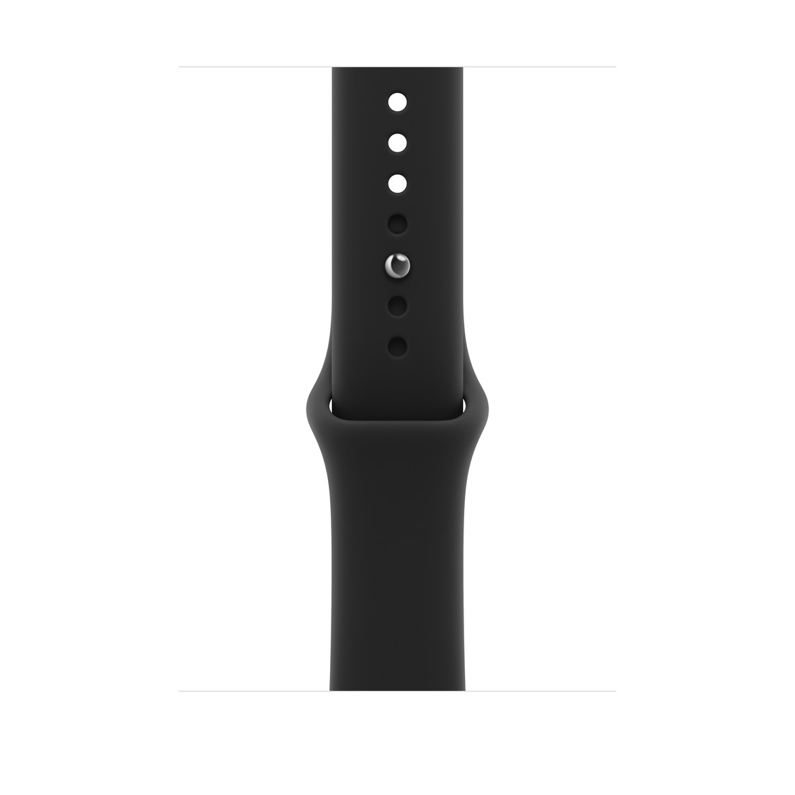 Apple Watch 46mm Sport Band: Black Sport Band - XL-0