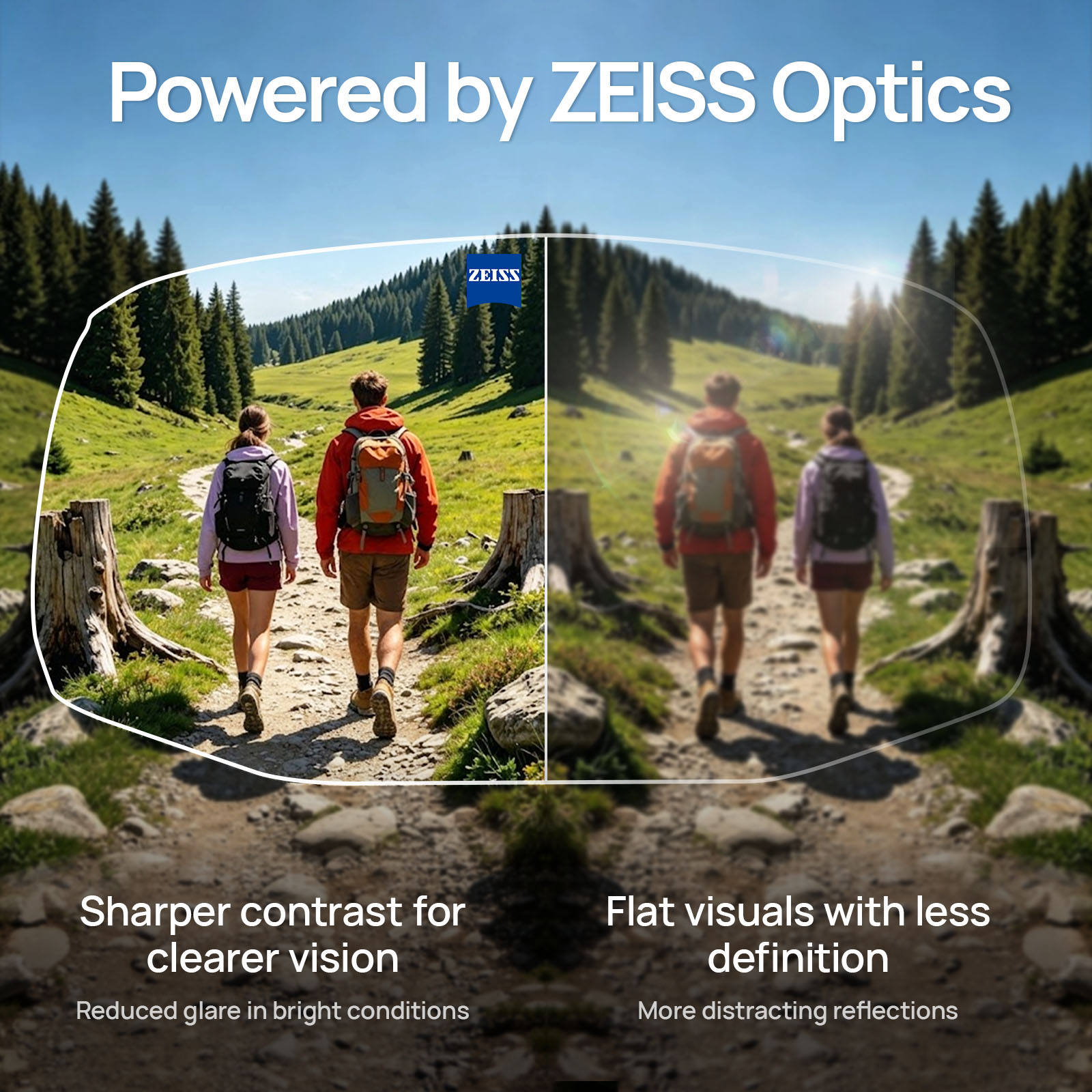 Pametne naočale BLEEQUP Ranger ZEISS bijela boja-6