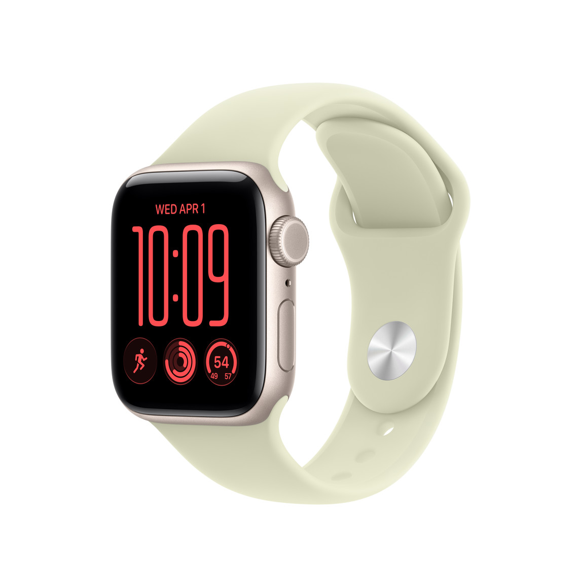 Apple Watch 40mm Sport Band: Pale Succulent Sport Band - M/L-1