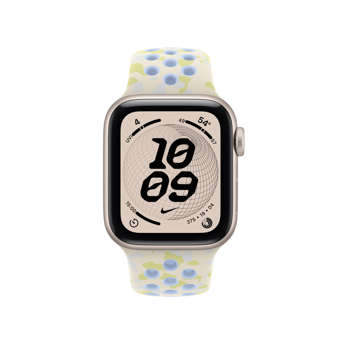 Apple Watch 40mm Sport Band: Chalk Calm Nike Sport Band - S/M-2