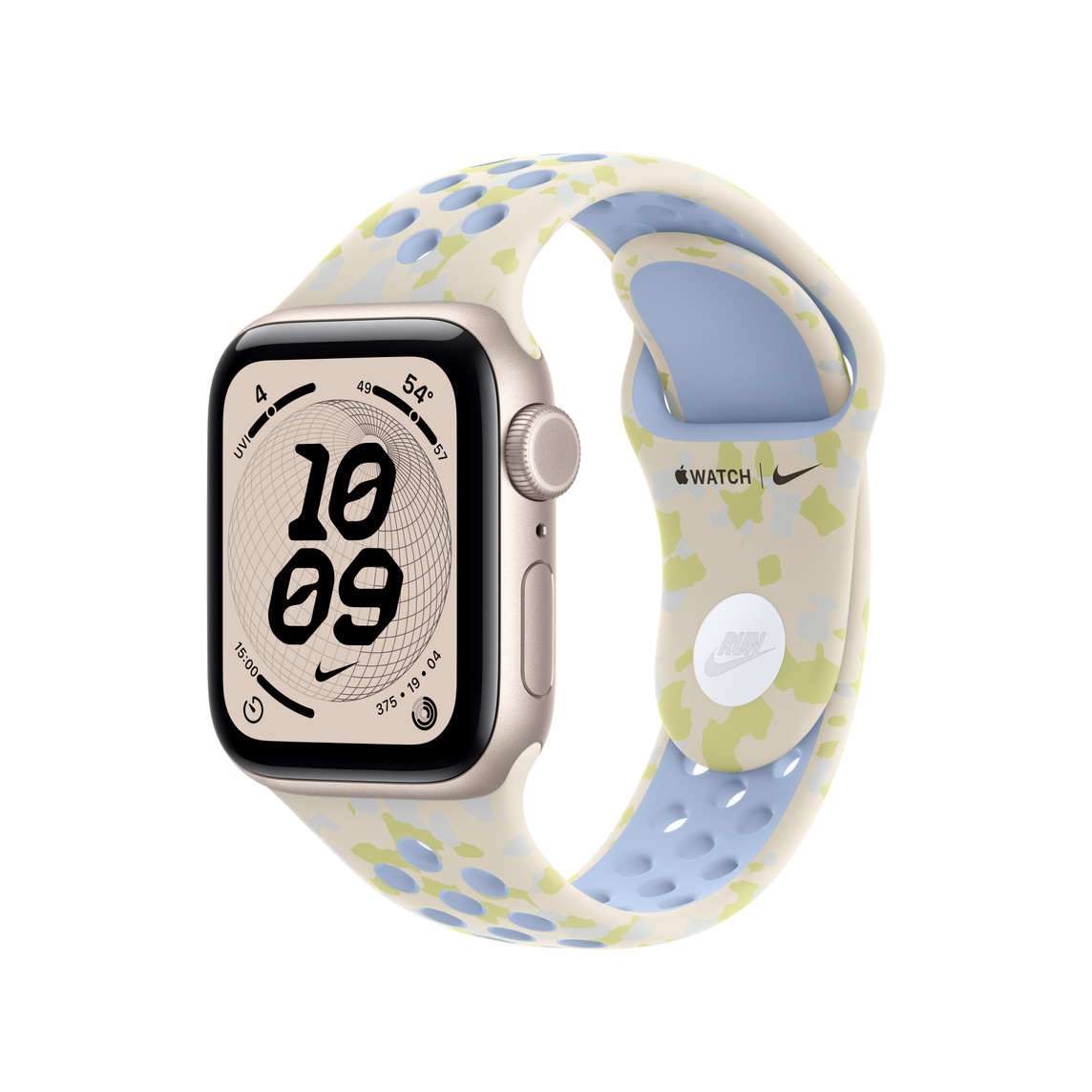 Apple Watch 40mm Sport Band: Chalk Calm Nike Sport Band - M/L-1