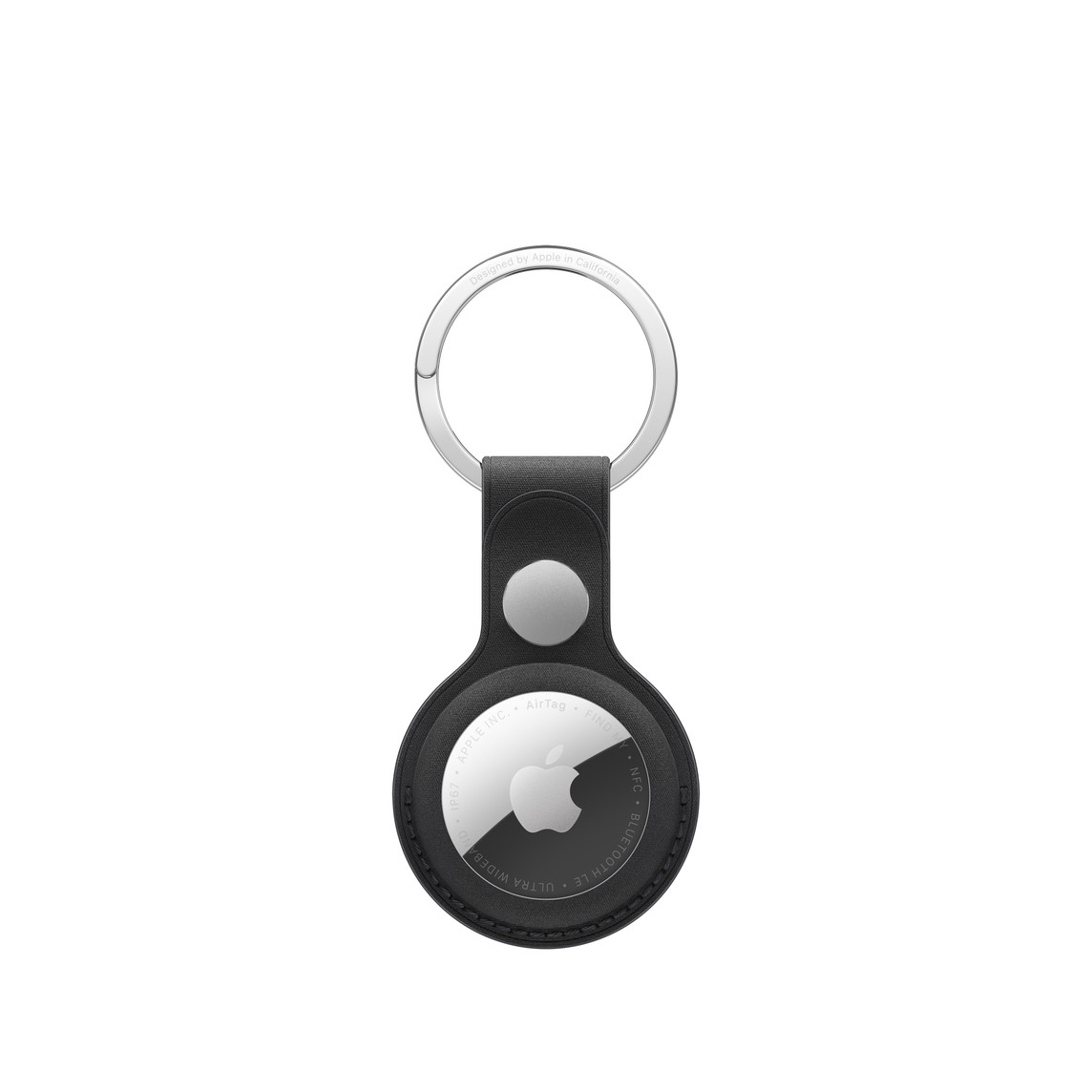 Apple AirTag FineWoven Key Ring – Black