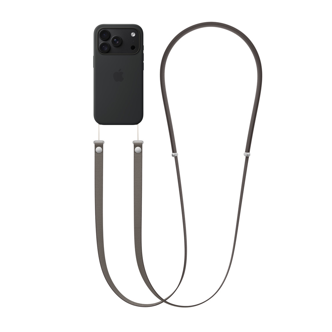 Apple Crossbody Strap – Taupe-1