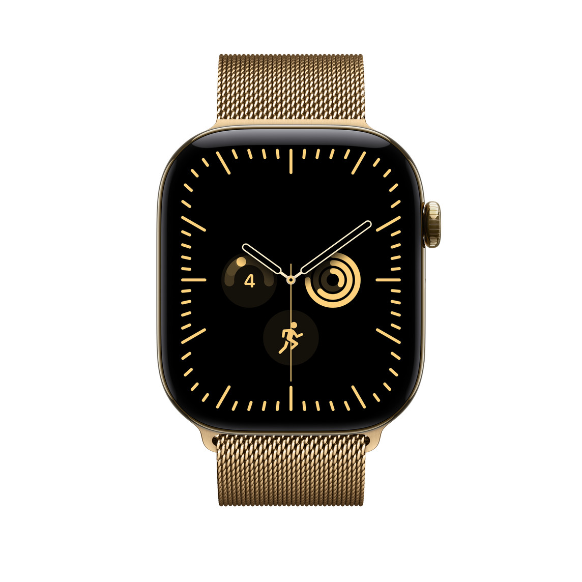 Apple Watch 46mm Milanese Loop: Radiant Gold Milanese Loop - M/L-2