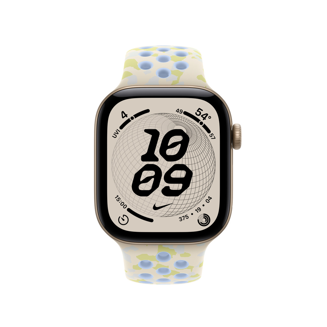Apple Watch 42mm Sport Band: Chalk Calm Nike Sport Band - S/M-2