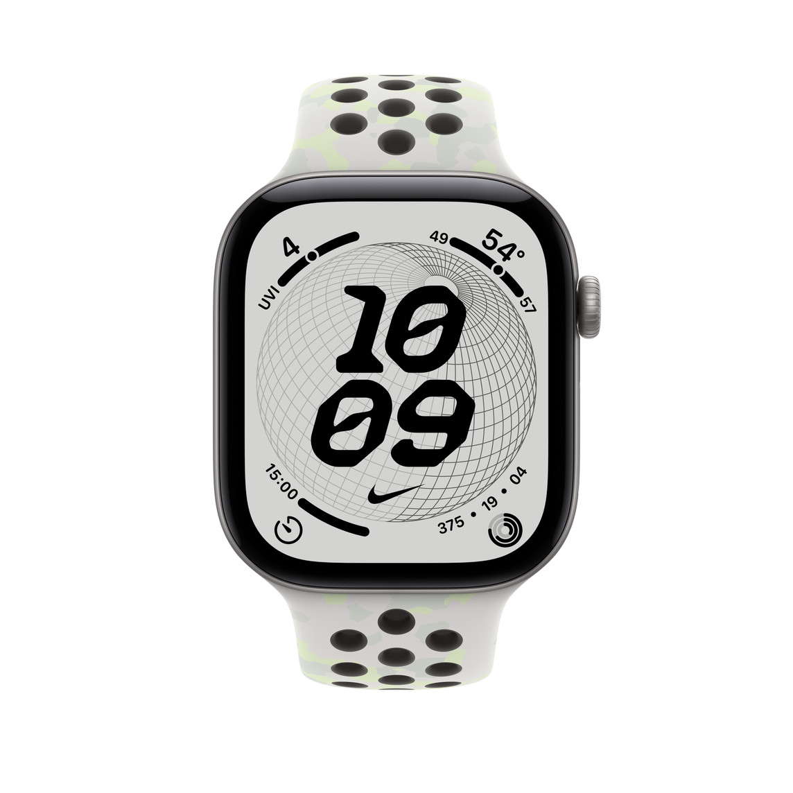 Apple Watch 46mm Sport Band: Essential White Nike Sport Band - S/M-1