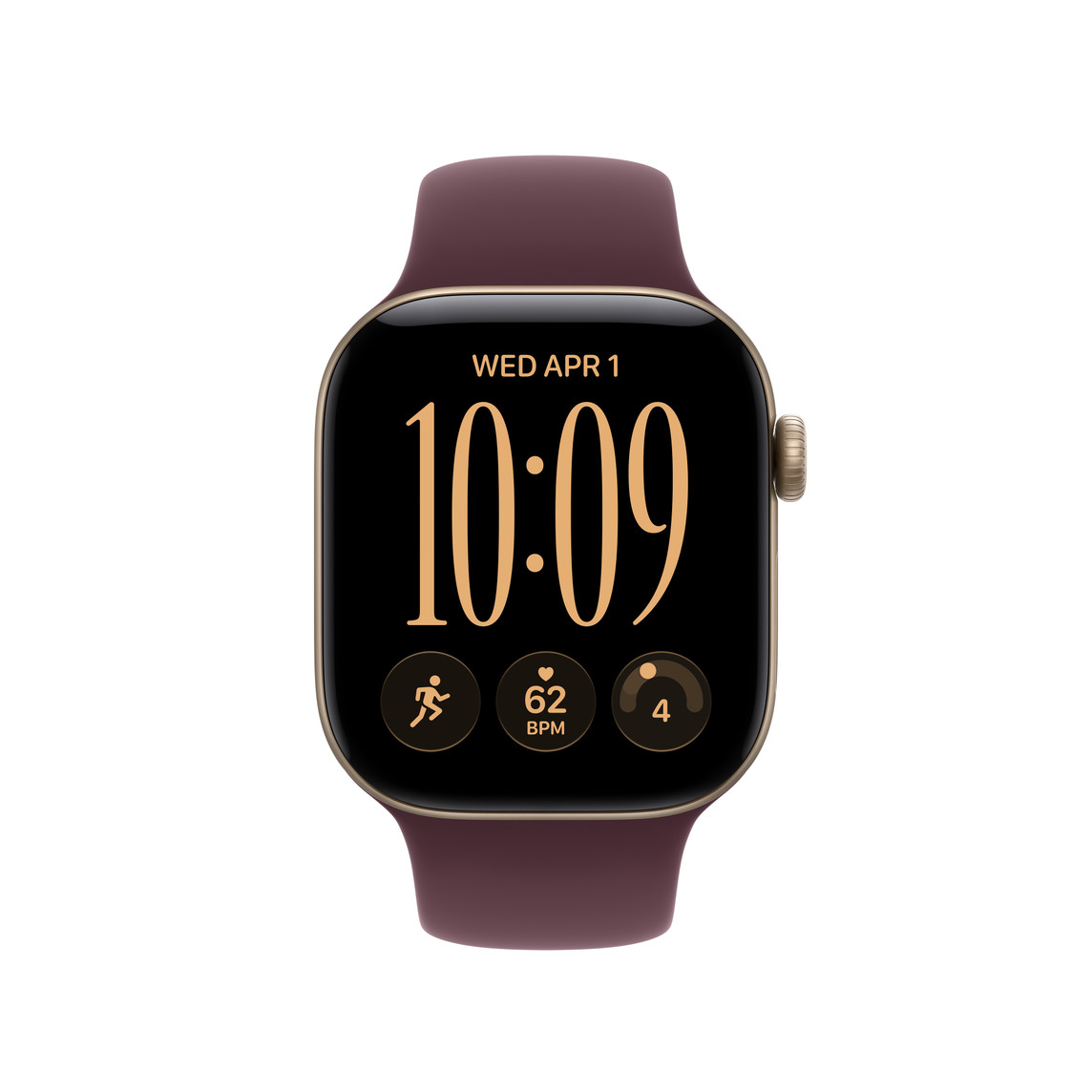 Apple Watch 42mm Sport Band: Burgundy Sport Band - M/L-1