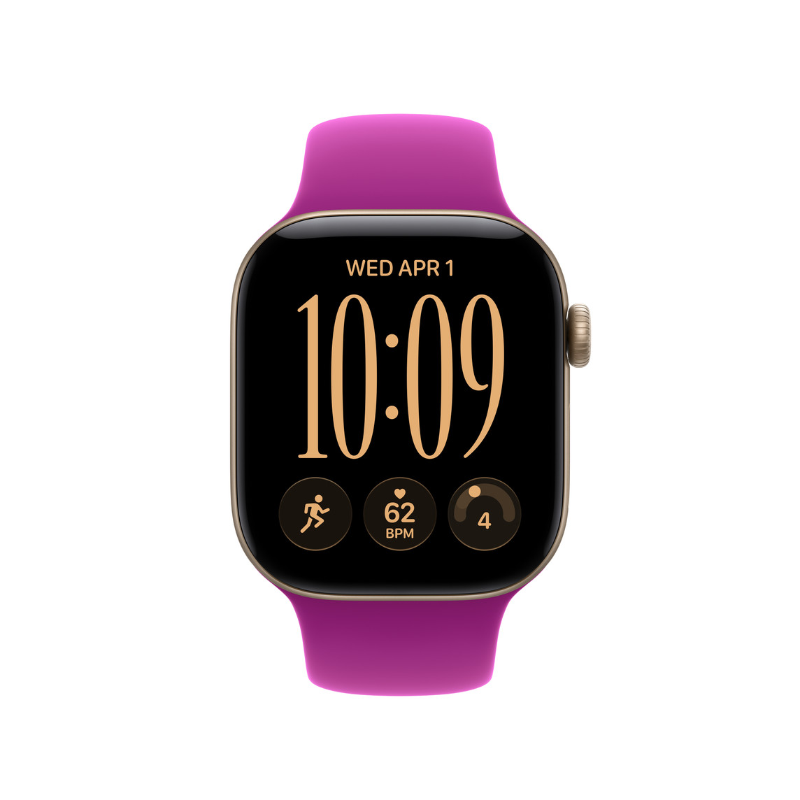 Apple Watch 42mm Sport Band: Magenta Sport Band - S/M-2