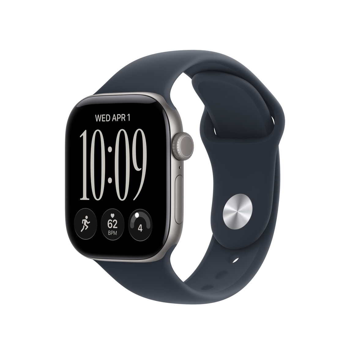 Apple Watch 42mm Sport Band: Navy Blue Sport Band - S/M-1