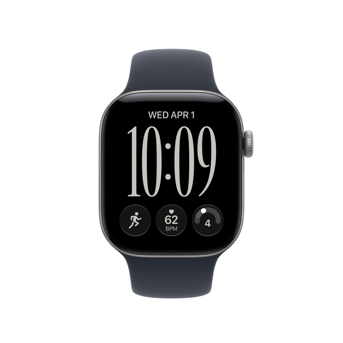 Apple Watch 42mm Sport Band: Navy Blue Sport Band - S/M-2