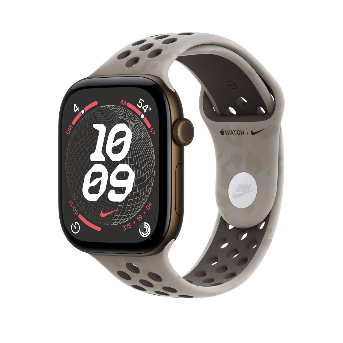 Apple Watch 46mm Sport Band: Pavement Grey Nike Sport Band - M/L-1