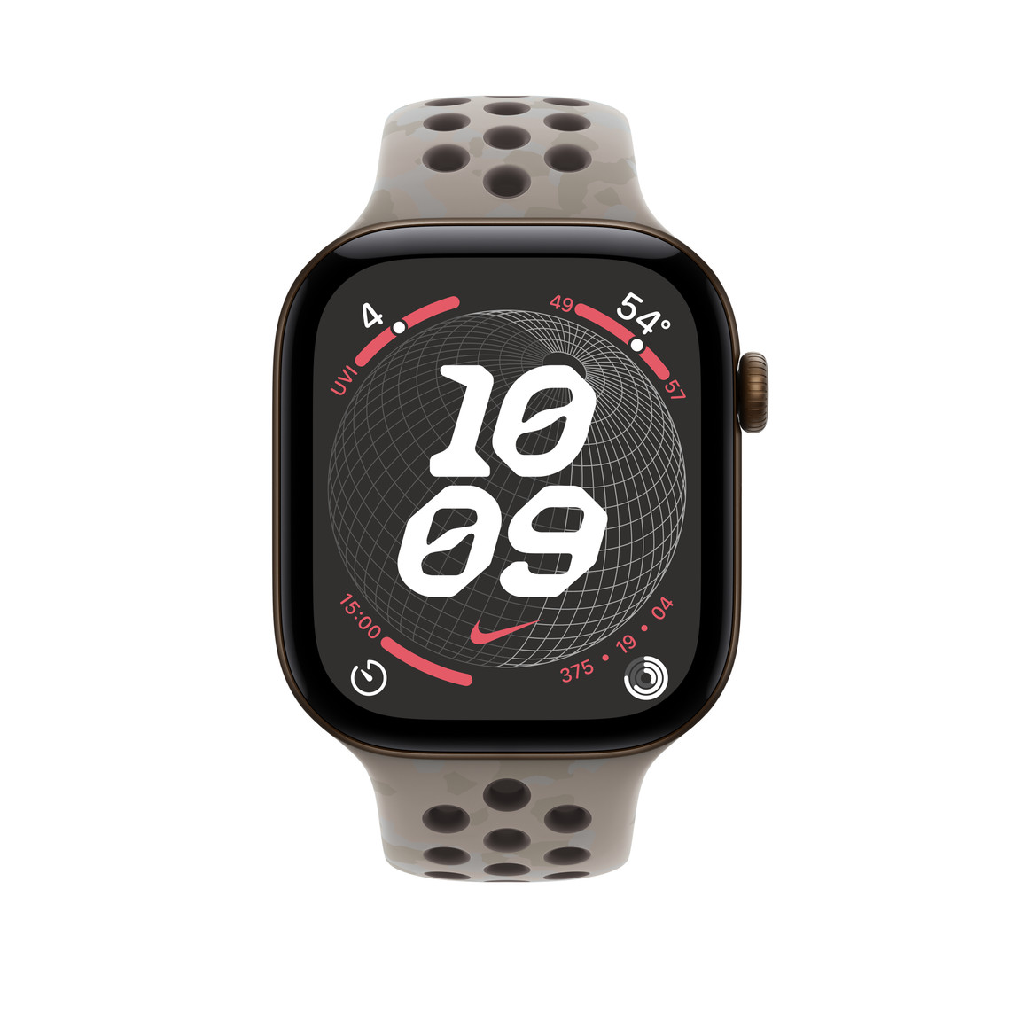 Apple Watch 46mm Sport Band: Pavement Grey Nike Sport Band - M/L-2