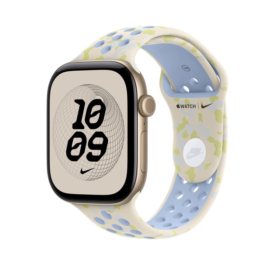 Apple Watch 46mm Sport Band: Chalk Calm Nike Sport Band - S/M-1