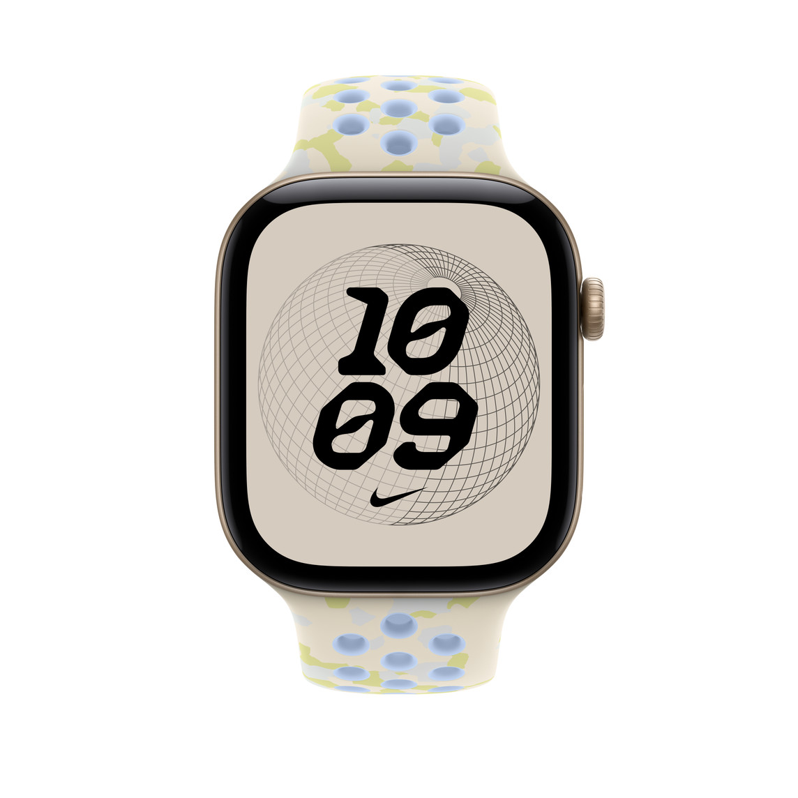 Apple Watch 46mm Sport Band: Chalk Calm Nike Sport Band - S/M-2