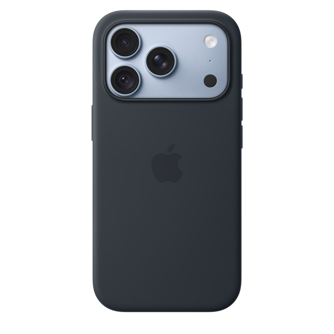 Apple iPhone 18 Pro Silicone Case with MagSafe - Navy Blue-0