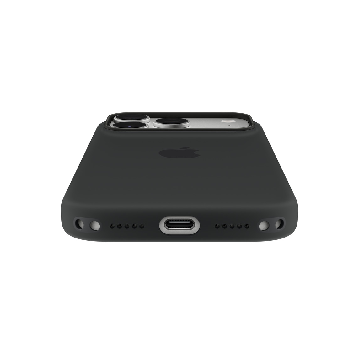 Apple iPhone 18 Pro Silicone Case with MagSafe - Black-4