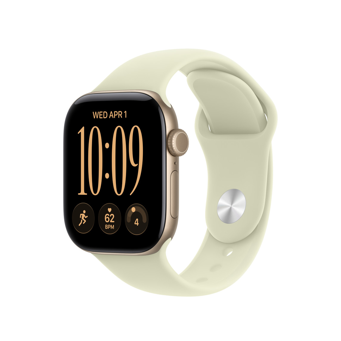 Apple Watch 42mm Sport Band: Pale Succulent Sport Band - S/M-1