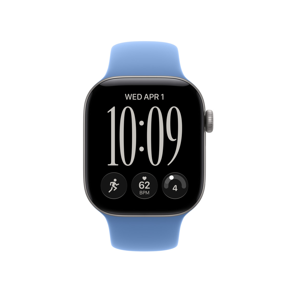 Apple Watch 42mm Sport Band: Wildflower Blue Sport Band - M/L-2