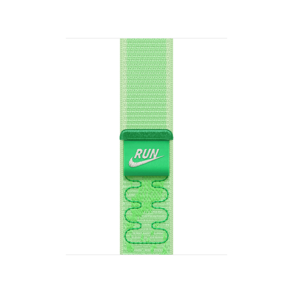 Apple Watch 42mm Sport Loop: Green Spark Nike Sport Loop