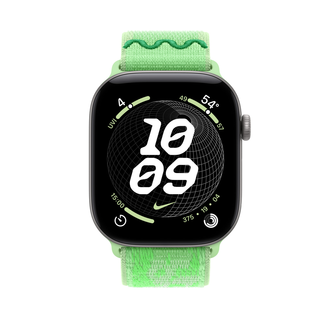 Apple Watch 46mm Sport Loop: Green Spark Nike Sport Loop-1