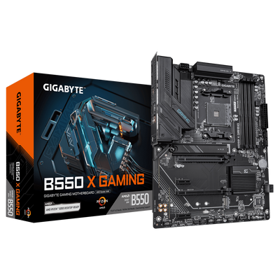 GIGABYTE Mainboard B550 X GAMING - ATX - Socket AM4 - AMD B550-3